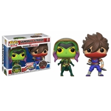 FUNKO 22776 POP GAMES MARVELVCAPCOM 2PK GAMORA VS STRIDER