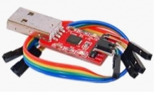 ZMXR USB TO TTL UART SERIAL CONVERTER CP2102 STC ( RED )