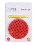 BRAINTOYS PAD-PKTROJ POCKET IMAPAD ROJO