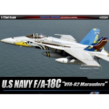 ACADEMY 12534 F/A 18C U.S. NAVY VFA 82 MARADERS