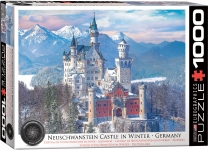 EUROGRAPHICS 6000-5419 HDR NEUSCHWANSTEIN IN WINTER PUZZLE 1000 PIEZAS