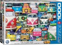 EUROGRAPHICS 6000-5423 VW BUS FUNKY JAM PUZZLE 1000 PIEZAS