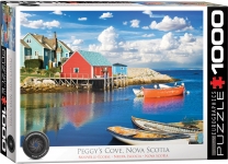 EUROGRAPHICS 6000-5438 PEGGY S COVE NOVA SCOTIA HDR PUZZLE 1000 PIEZAS