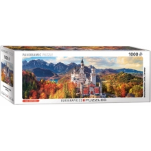 EUROGRAPHICS 6010-5444 NEUSCHWANSTEIN IN FALL PANO PUZZLE 1000 PIEZAS