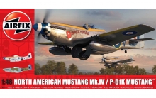 AIRFIX 05137 NORTH AMERICAN MUSTANG MK IV/ P51 K MUSTANG 1:48