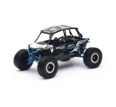 NEWRAY 57976 1:18 POLARIS RZR XP 4 TURBO EPS ROCK CRAWLER ( WHITE LIGHTNING