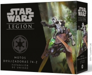 FANTASY FLIGHT GAMES FFSWL06 STAR WARS LEGION MOTOS DESLIZADORAS 74 Z SWLEGION