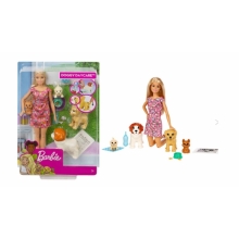 MATTEL FXH08 BARBIE GUARDERIA DE PERRITOS