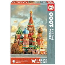 EDUCA 17998 PUZZLE 1000 PIEZAS CATEDRAL SAN BASILIO, FSC