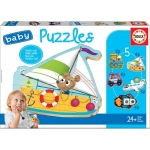 EDUCA 18059 BABY PUZZLE VEHICULOS 2 FSC