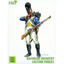 HAT 28011 BAVARIAN INFANTRY ( ACTION POSES )