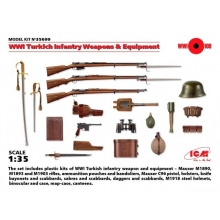 ICM 35699 WWI TURKICH INFANTRY WEAPONS & EQUIPMENT 1:35