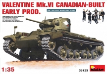 MINIART 35123 VALENTINE MK 6 CANADIAN EARLY PROD 1:35