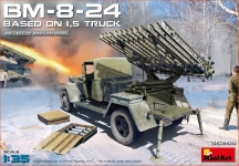 MINIART 35259 BM 8 24 BASED ON 1,5T TRUCK 1:35