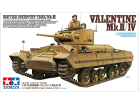 TAMIYA 35352 1:35 BRITISH MK III VALENTINE MK II IV INFANTRY TANK