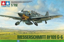 TAMIYA 60790 1:72 MESSERSCHMITT BF109G6 FIGHTER