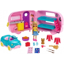 MATTEL FXG90 BARBIE CAMPER DE CHELSEA