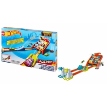 MATTEL GBF89 HOT WHEELS PISTA VUELTAS Y CHOQUES