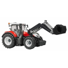 BRUDER 03181 STEYR 6300 TERRUS CVT WITH FRONTLOADER