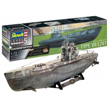 REVELL 05163 GERMAN SUBMARINE TYPE VII C 41 1:72