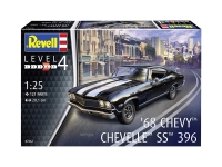 REVELL 07662 1968 CHEVY CHEVELLE SS 396 1:25