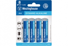 WESTINGHOUSE LR6-BP8 PILA AA DYNAMO ALKALINE 8PCS BLISTER