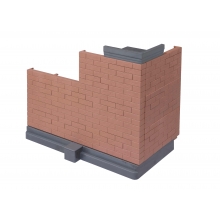 BANDAI 55559 BRICK WALL ( BROWN VER ) TAMASHII NATIONS