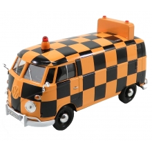 MOTORMAX 79572 1:24 VOLKSWAGEN TYPE 2 AIRPORT RUNWAY DELIVERY VAN ( T1 )