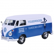 MOTORMAX 79573 1:24 VOLKSWAGEN TYPE 2 DELIVERY VAN ( KUNDENIENST ) ( T1 )