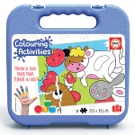 EDUCA 18209 20 ANIMALES DE LA GRANJA COLOURING PUZZLE