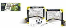 HOSTFULL 65908 FOLDING DOUBLE MINI SOCCER GOAL SET 21 X 17 X 17 INCH