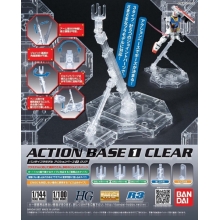 BANDAI 57417 ACTION BASE 1 CLEAR