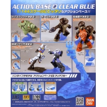BANDAI 57601 ACTION BASE2 CLEAR BLUE
