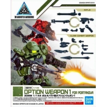BANDAI 57814 30MM 1:144 OPTION WEAPON 1 FOR PORTANOVA