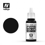 VALLEJO 70861 MODEL COLOR 17 ML NEGRO BRILLANTE