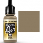 VALLEJO 71118 MODEL AIR 17 ML RAL7027 GRAU