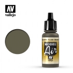 VALLEJO 71330 MODEL AIR 17 ML VERDE CAQUI N 3