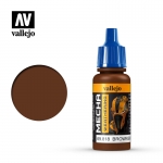 VALLEJO 69818 MECHA WEATHERING 818-17ML BROWN SOOT