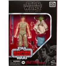 HASBRO E9642 STAR WARS BLACK SERIES ESB 6PULG DELUXE LUKE & YODA
