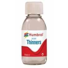 HUMBROL AC7433 ACRYLIC THINNERS 125ML BOTTLE