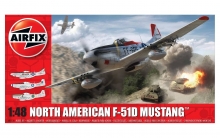 AIRFIX 05136 NORTH AMERICAN F51D MUSTANG 1:48 SCALE