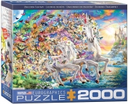 EUROGRAPHICS 8220-5551 UNICORN FANTASY PUZZLE 2000 PIEZAS