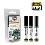 AMMO MIG JIMENEZ AMIG7509 MECHAS GREEN TONES SET