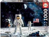 EDUCA 18459 PUZZLE 1000 PIEZAS FIRST MEN ON THE MOON