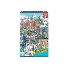 EDUCA 18471 PUZZLE 200 PIEZAS PARIS EDUCA CITY PUZZLE