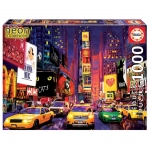EDUCA 18499 PUZZLE 1000 PIEZAS TIMES SQUARE N YORK NEON