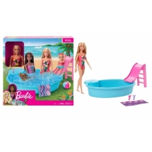 MATTEL GHL91 BARBIE PISCINA GLAM CON MUECA