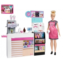 MATTEL GMW03 BARBIE COFFEE SHOP