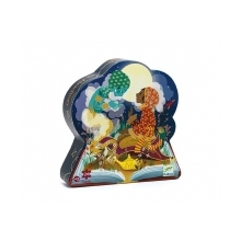 DJECO DJ07281 SILHOUETTE ALADDIN PUZZLE 24 PIEZAS