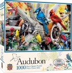 MASTERPIECES 31978 BACKYARD BIRDS PUZZLE 1000 PIEZAS W LINEN